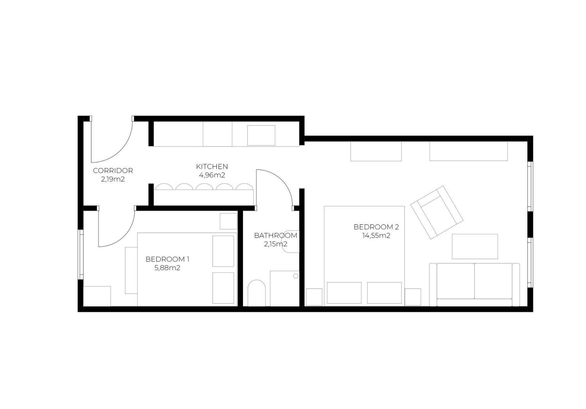 Stylish Apartment, 4 Min To U3 Zipperer Strasse Apartamento
